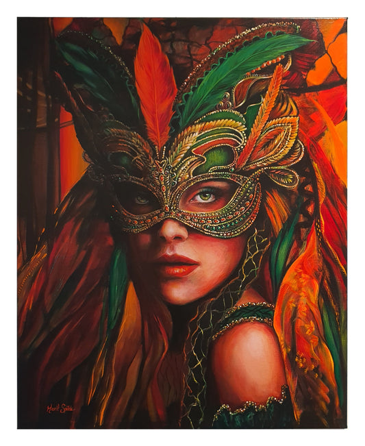 Embers of the Hiden Self, Giclée print, A4