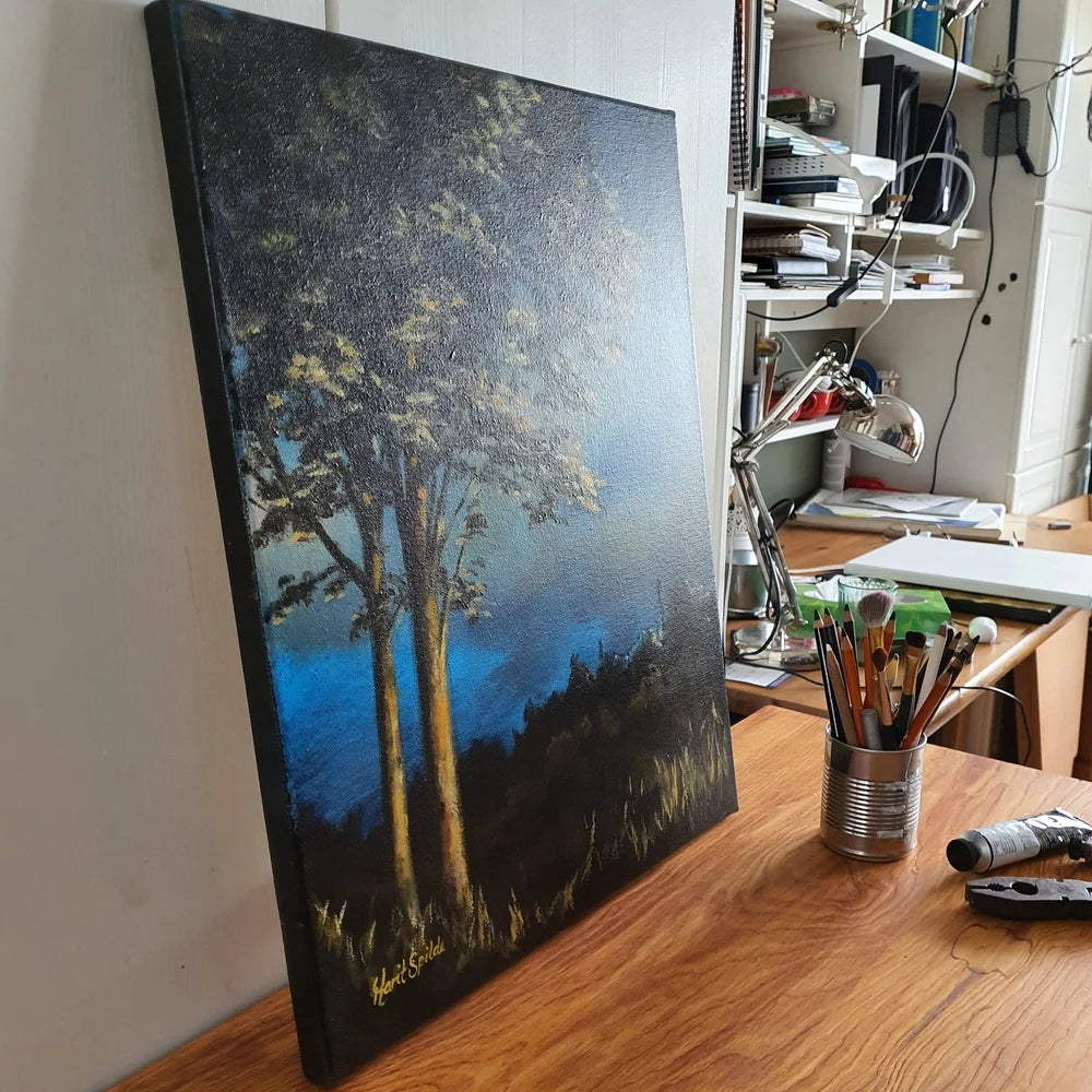 Night, 40x50 cm