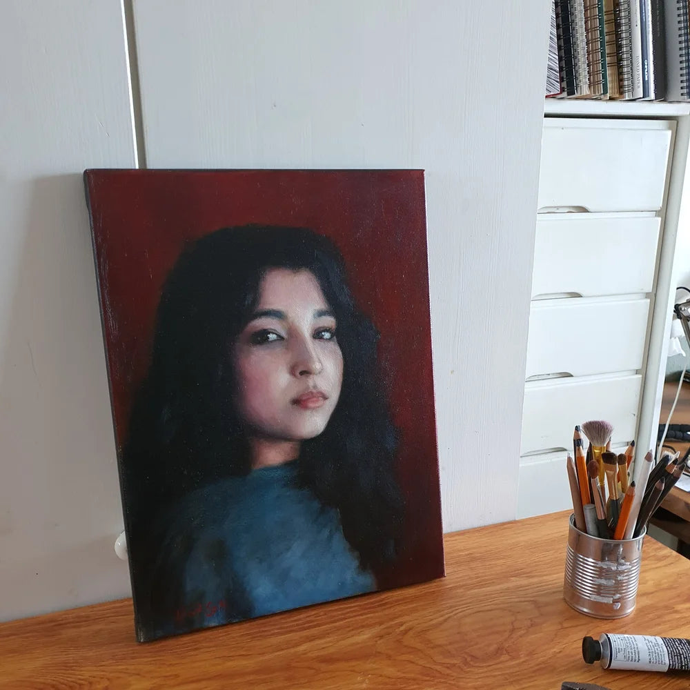 The Unspoken, 30x40 cm