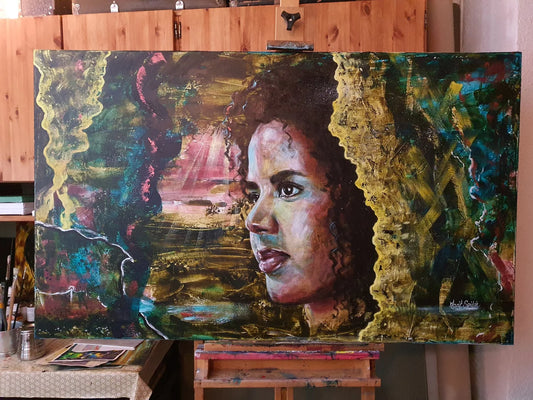 Time Travel, 75x125 cm